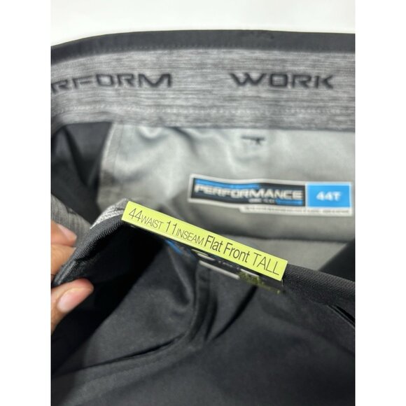 NWT- Roundtree & Yorke Men's Performance Core Comfort Shorts Black Men's Size 44 - Picture 7 of 7